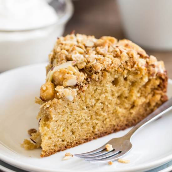 Pear Crumb Coffee Cake - Recipe photo by Shineshka