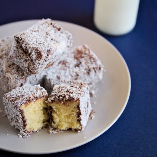 Panna Cotta Lamingtons - Recipe photo by von