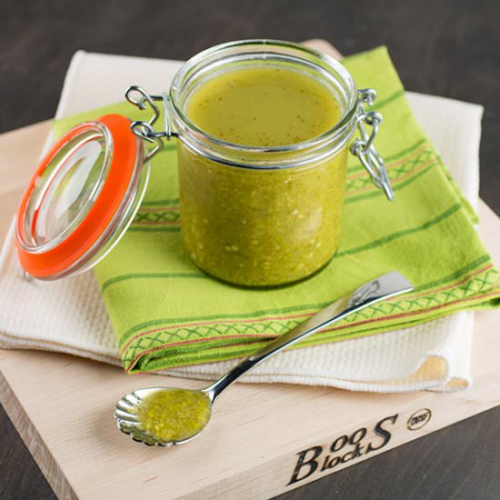 Aji Pineapple Hot Sauce - Recipe photo by ChiliPepperMadness