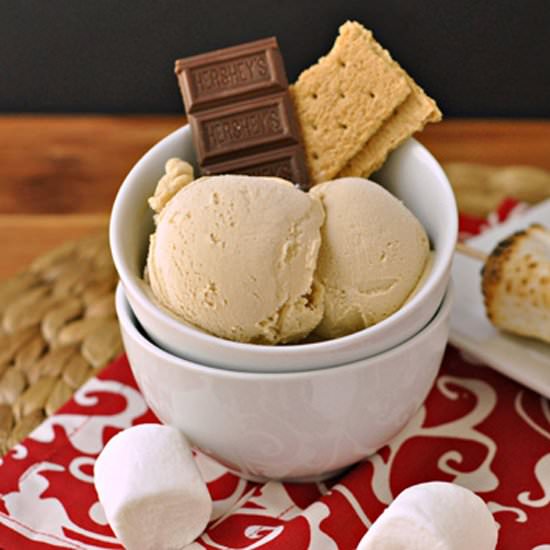 Toasted Marshmallow Ice Cream - Recipe photo by maeghan21