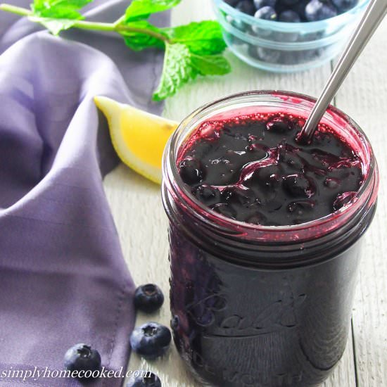 Blueberry Pie Filling - Recipe photo by simplyhomecooked