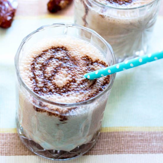 Chocolate and Date Shake - Recipe photo by easybabymeals