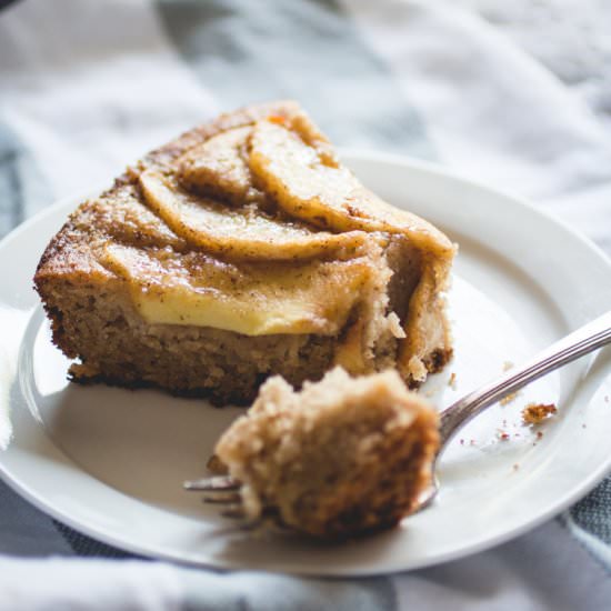 Apple, Almond & Ricotta Cake - Recipe photo by butterlustblog