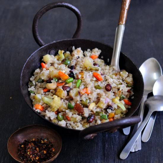 Chirer Polao or Savoury Beaten Rice - Recipe photo by sayantani