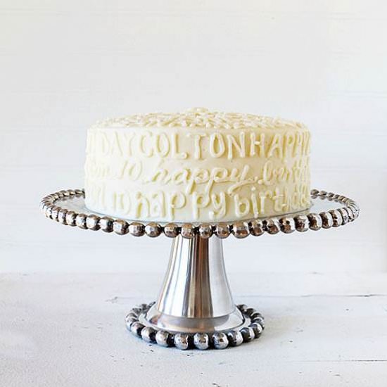 Typography Cake - Recipe photo by iambaker
