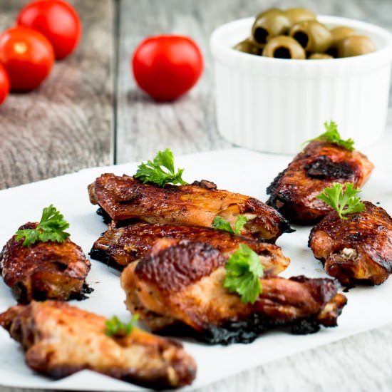 Five Spice Ginger Soy Glaze Chicken - Recipe photo by poshjournal