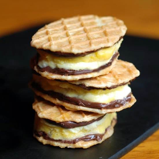 Creamsicle Ice Cream Sandwiches - Recipe photo by Circle B Kitchen