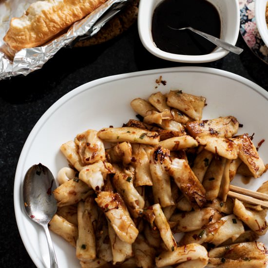 X.O. Rice Rolls - Recipe photo by tarajung