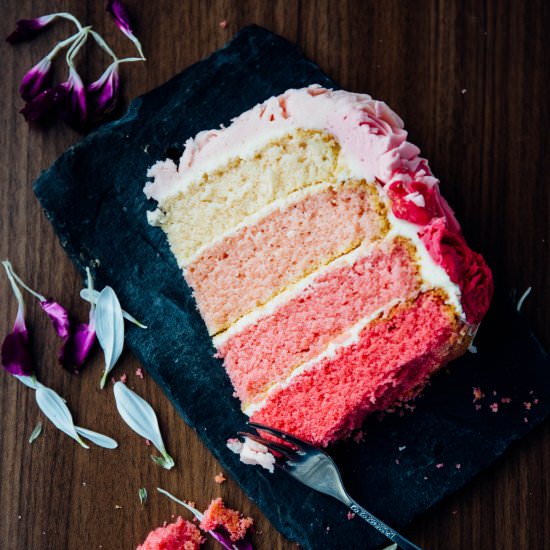 Birthday Rose Cake - Recipe photo by LPATRI11