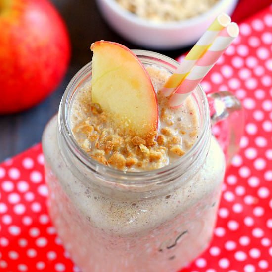 Peanut Butter Apple Pie Smoothie - Recipe photo by pumpkinnspice