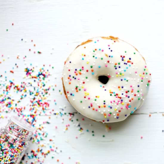 Baked Funfetti Donuts - Recipe photo by prettylifegirls