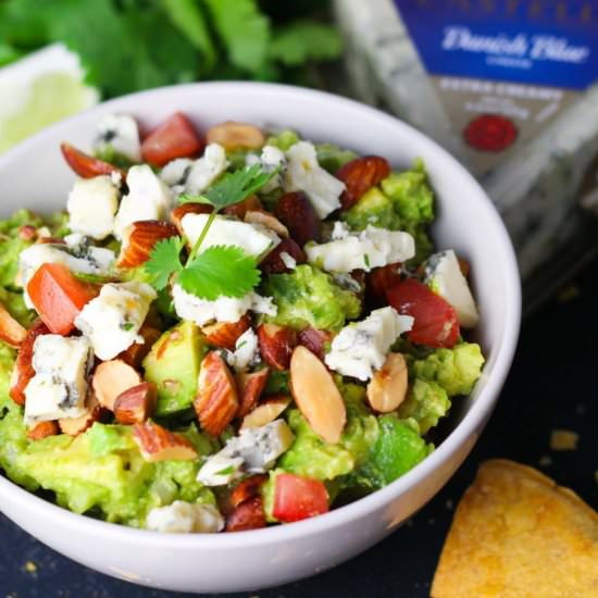 Guacamole with Blue Cheese - Recipe photo by platingsandpairings