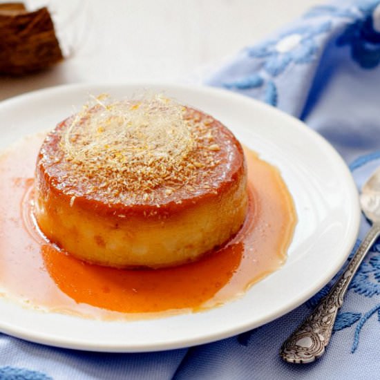 Coconut Flan - Recipe photo by PastryWorkshop