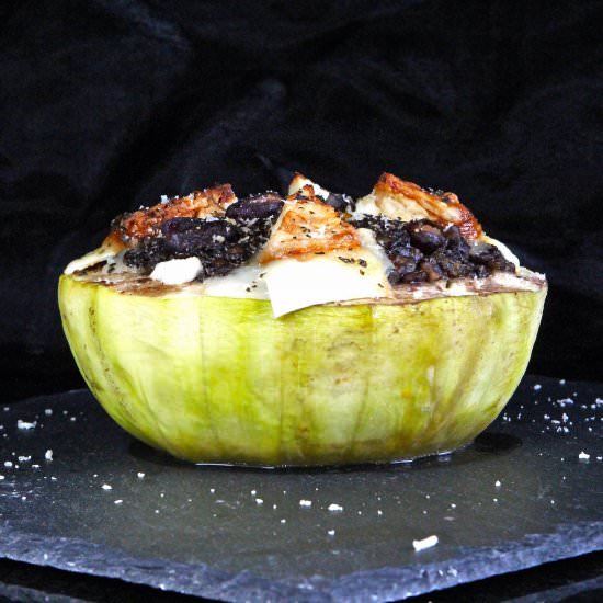 Stuffed Giant Courgette - Recipe photo by glutenfreealchemist