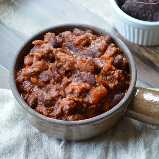 20 Minute Turkey Chili - Recipe photo by houseofhealthy