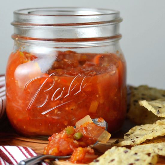 Last Harvest Garden Salsa - Recipe photo by SimpleSeasonal