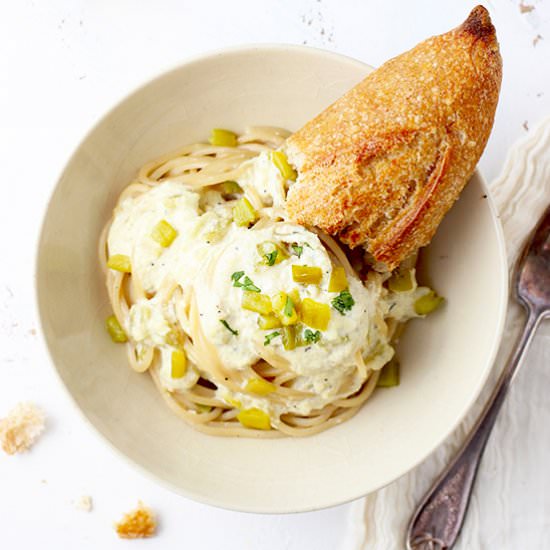 Spicy Gorgonzola Cream Sauce - Recipe photo by calizona