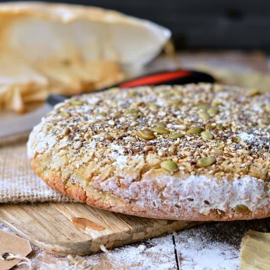 No Knead, Whole Grain Gluten Free Bread - Recipe photo by sweetashoneynz