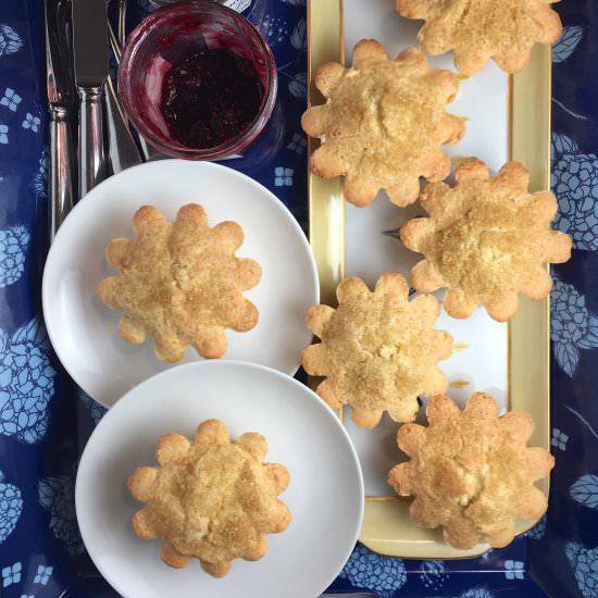 Magdalenas - Recipe photo by thebrookcook.wordpress.com