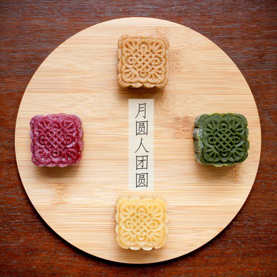 Snow Skin Moon Cake Using Olive Oil - Recipe photo by incookiehaven