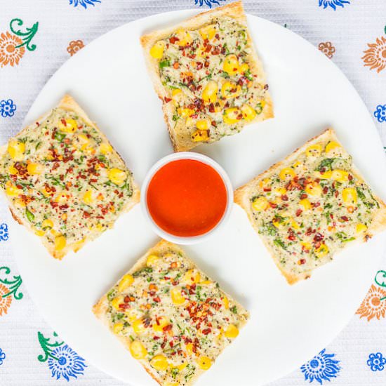 Cheese Chili Toast - Recipe photo by KaliMirchbysmita