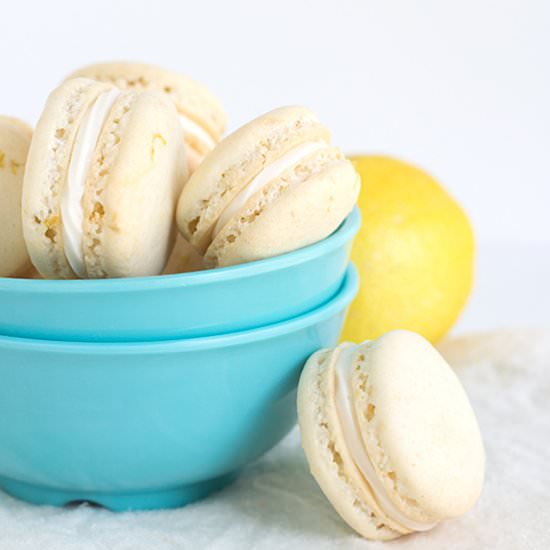 Lemon Meringue French Macarons - Recipe photo by mmirnanda