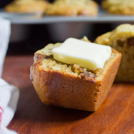 Four Banana Muffins - Recipe photo by Cristina@ISayNomato