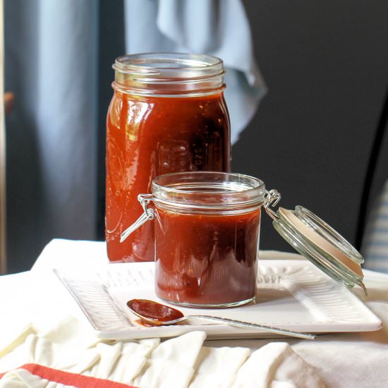 Cherry Chipotle Cola BBQ Sauce - Recipe photo by TheKitchenWhisperer