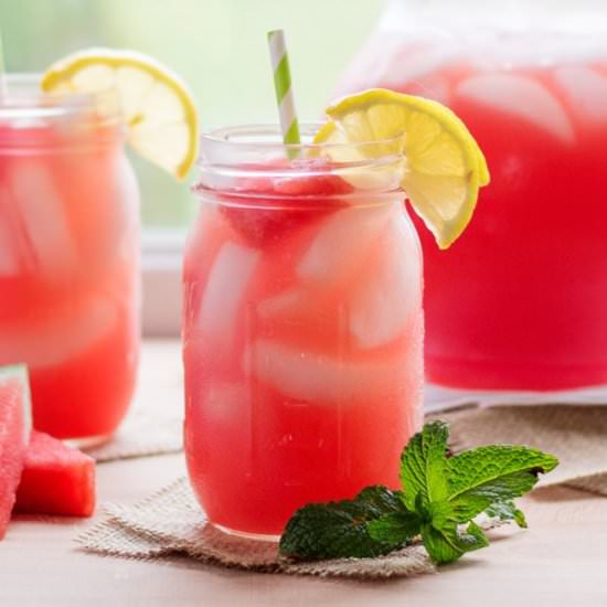 Watermelon Lemonade - Recipe photo by JennMeyering
