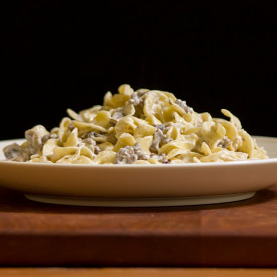 Ground Beef Stroganoff - Recipe photo by Cristina@ISayNomato