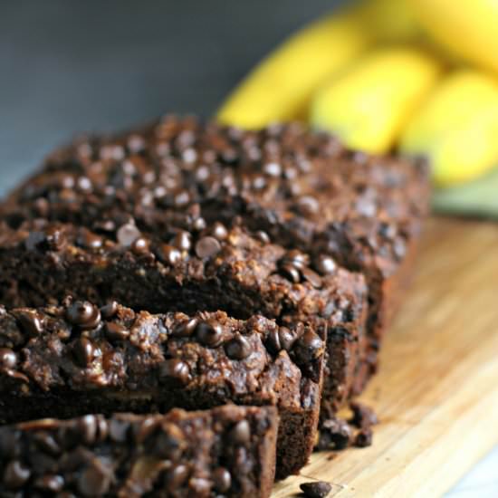 Double Chocolate Banana Bread - Recipe photo by crissy0316