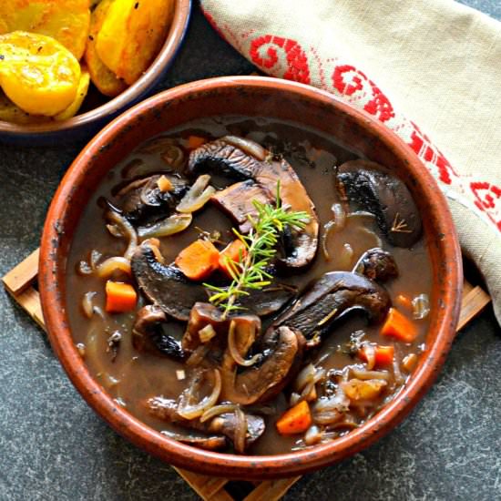 Portobello Pot Roast - Recipe photo by AVirtualVegan