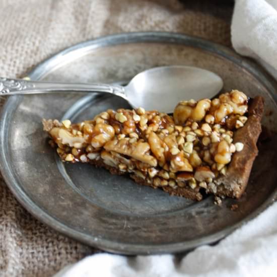 Walnut and Buckwheat Caramel Cake - Recipe photo by ImmigrantsTable