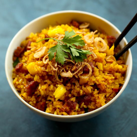 XO Sauce Chorizo Fried Rice - Recipe photo by estalystic