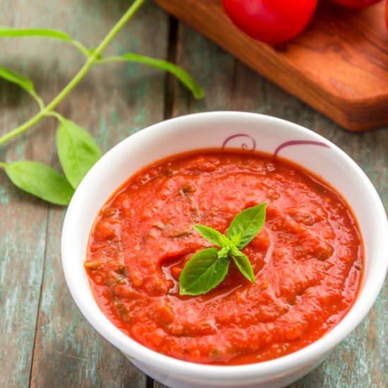 How to make Marinara Sauce - Recipe photo by Priyanka DK