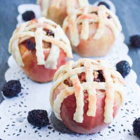 Apple Pie Stuffed Apples - Recipe photo by two.purple.figs