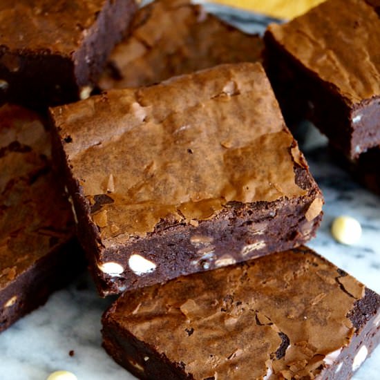Chocolate Fudge Brownies - Recipe photo by whatjessicabakednext