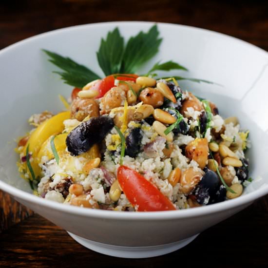 Cauliflower "Couscous" Salad - Recipe photo by AllThatCooking