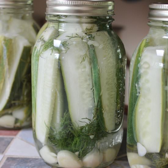 Dill Pickles - Recipe photo by Nikkis Plate
