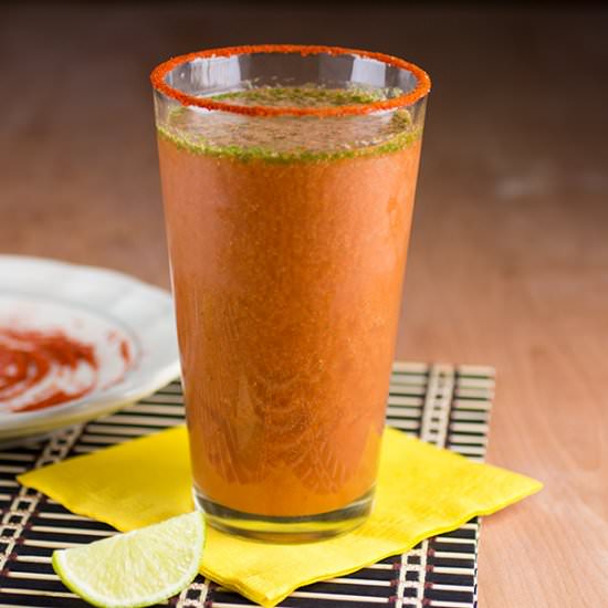 Homemade Spicy Lime Michelada - Recipe photo by ChiliPepperMadness