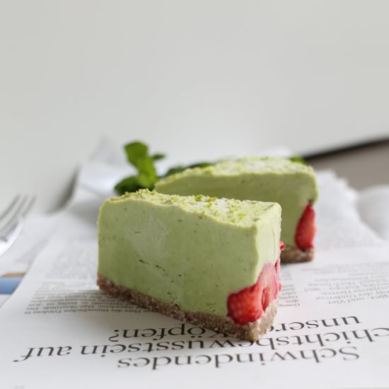 Wheatgrass Lime Cake - Recipe photo by Vanillacrunnch