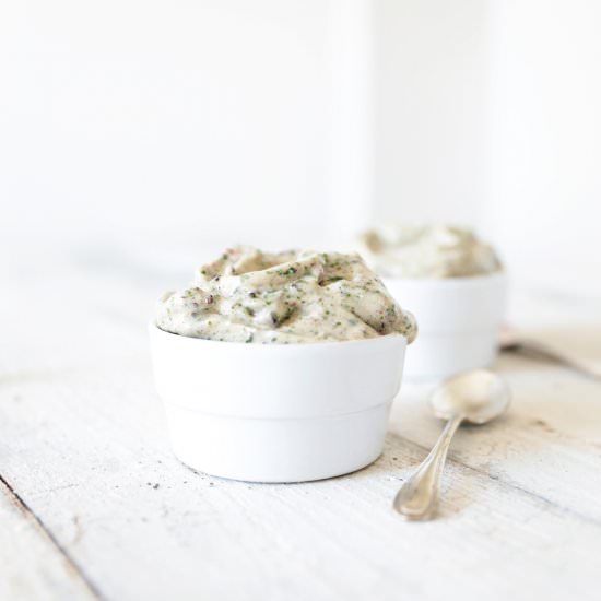Mint Chocolate Chip Nice Cream - Recipe photo by swoonfood