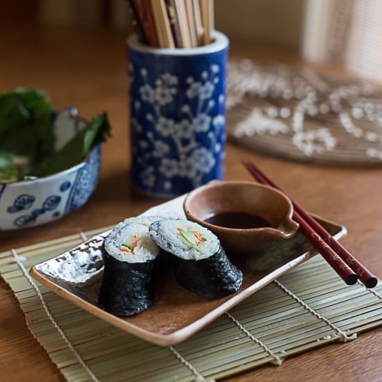Sushi Recipe and Food History - Recipe photo by Ethnic Spoon
