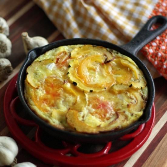 Mini Delicata Squash Frittata - Recipe photo by aslolife