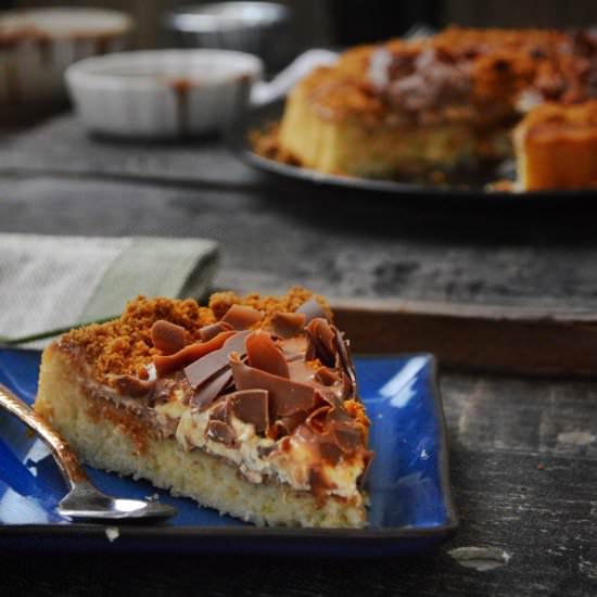 Pudding Cake with Kinder Ganache - Recipe photo by Savory and Sweet Food