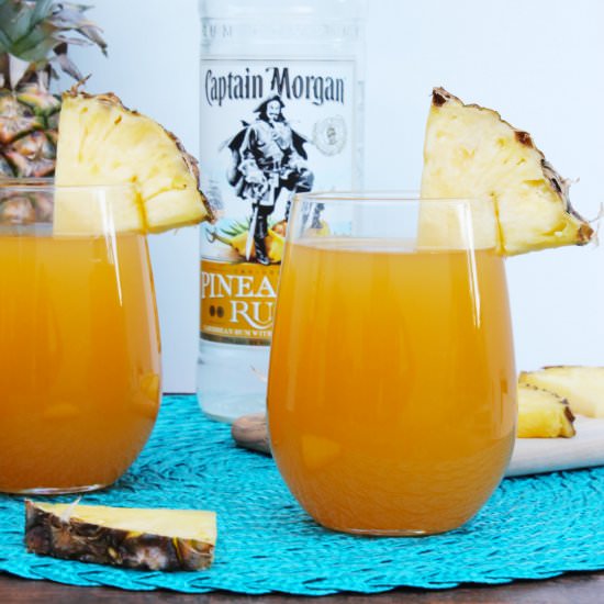 Pineapple Mango Rum Punch - Recipe photo by Lipglosscrayons