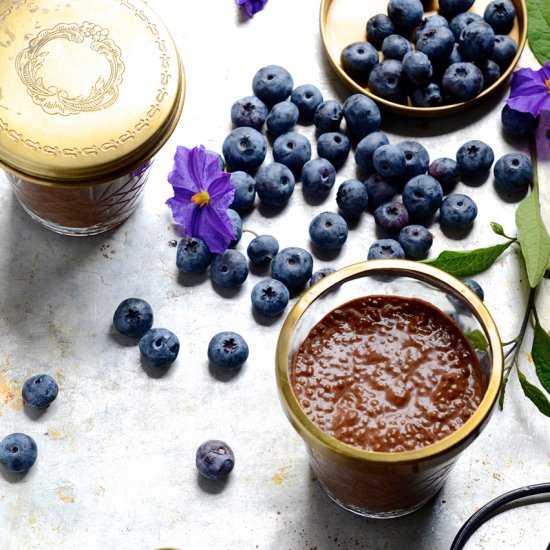 Chocolate Chia Puddings - Recipe photo by Bibbyskitchenat36