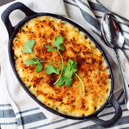 Green Chile Mac and Cheese - Recipe photo by TheGourmetGourmand