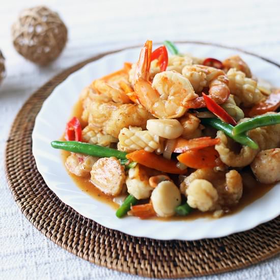 Pad Ka Prao Talay - Recipe photo by rsmacaalay
