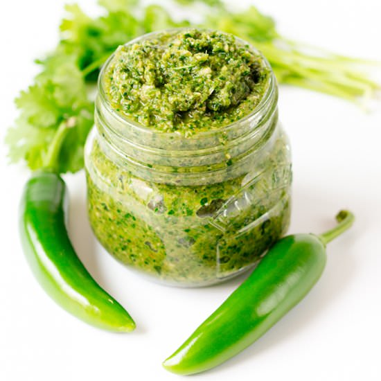 Skinny Thai Green Curry Paste - Recipe photo by KitchenSanctuary